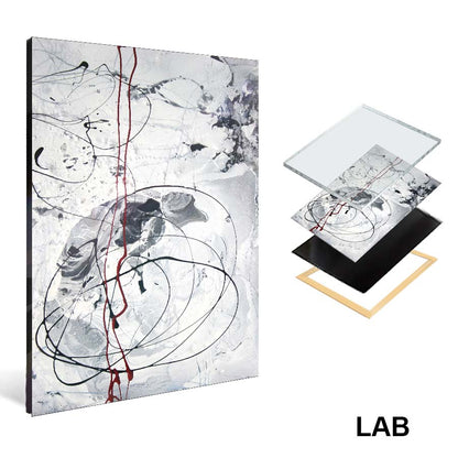 Luc Langlois - Phaloptimistic - Acrylique Glacé - Clear Acrylic - Live Art Business - LAB 