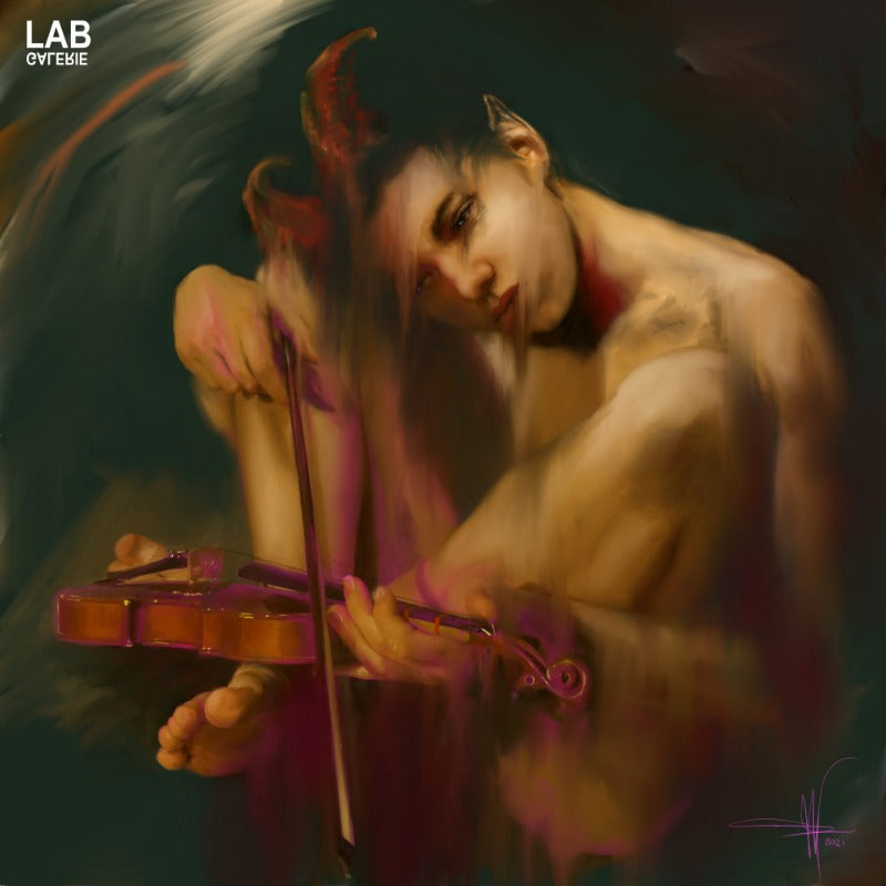 Daniel Victor - Artiste Peintre - Pink Concerto- 2021 - LAB Estrimont - LAB Hotels - LAB Galerie - Art Gallery - Estrie