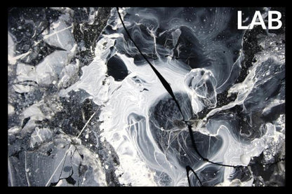 Luc Langlois - Divinaxion - Acrylique Glacé - Clear Acrylic - Live Art Business - LAB 